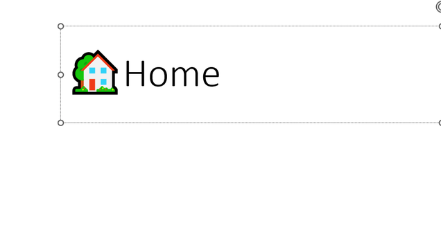 The house with garden emoticon rendered as a colorful emoji.